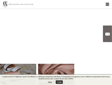 Tablet Screenshot of caprai.it